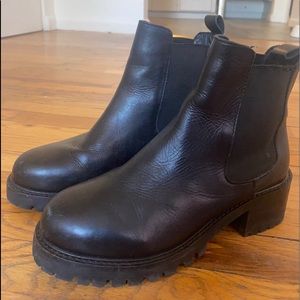 UO Black Chelsea boots
